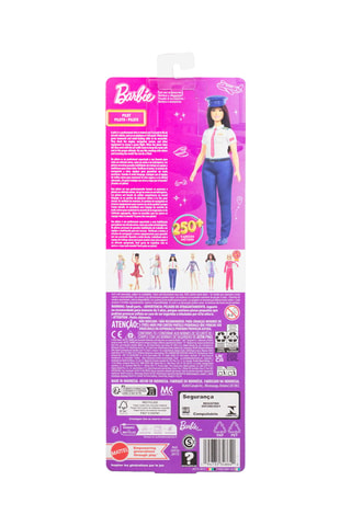 Barbiepop Beroep Piloot - 3-delig - Vanaf 3 Jaar