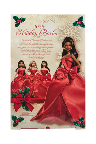 Barbie Brune Joyeux Noël 2026 - 3-delig - Vanaf 6 Jaar