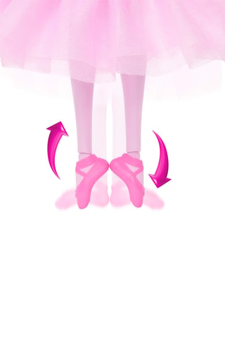 Barbiepop Ballerina Notenkraker Clara - 2-delig - Vanaf 3 Jaar