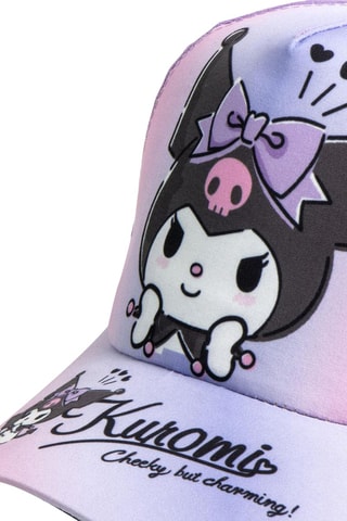 Cappellino e occhiali da sole kids Kuromi Sanrio - Viola
