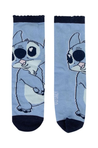 4 paia di calze Stitch e Angel Lilo e Stitch Disney - Multicolore
