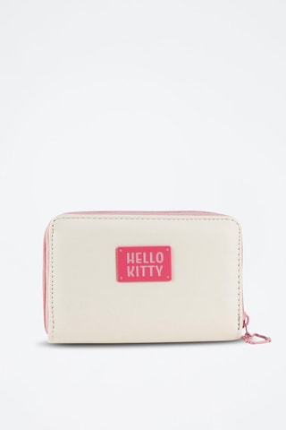 Portafoglio Hello Kitty Sanrio - Bianco, nero e rosa