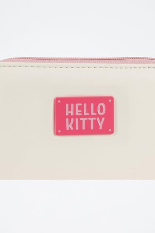 Portafoglio Hello Kitty Sanrio - Bianco, nero e rosa