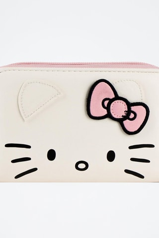 Portafoglio Hello Kitty Sanrio - Bianco, nero e rosa