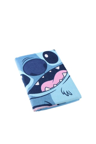 Telo doccia Stitch Lilo e Stitch Disney - 70 x 140 cm - Blu e rosa