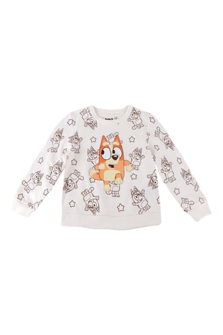 Felpa Bingo Bluey - Beige, marrone e arancione