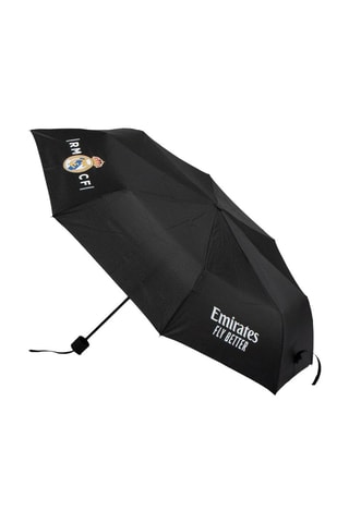 Ombrello pieghevole Real Madrid CF - Nero e bianco - Nero