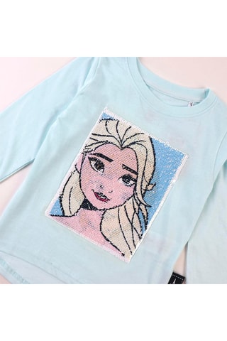 T-shirt Elsa Frozen Disney - Blu