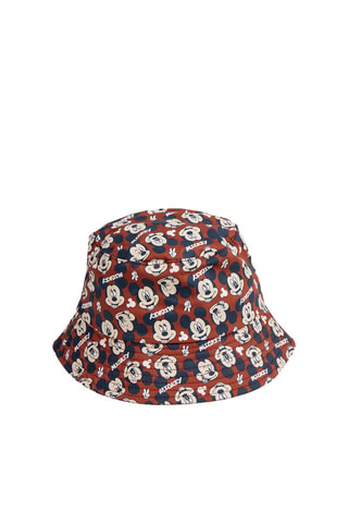 Cappello da pescatore Topolino Disney - Bianco, rosso e blu