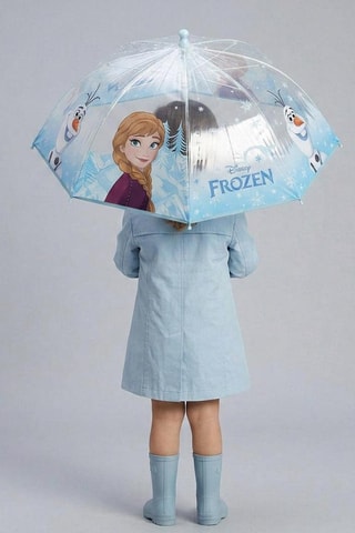 Ombrello manuale Frozen Disney - Azzurro