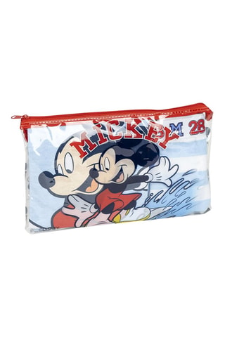 Pigiama e pochette da trasporto Topolino Disney - Bianco e blu