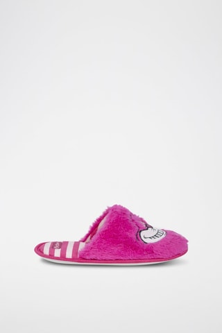Pantofole imbottite Stregatto Alice nel paese delle meraviglie Disney - Rosa - Rosa