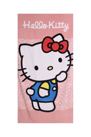 Telo doccia Hello Kitty Sanrio - 70 x 140 cm - Rosa
