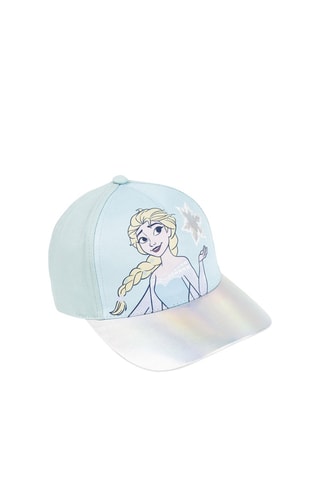 Cappellino Elsa Frozen Disney - Bianco, blu e giallo