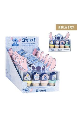 4 evidenziatori Stitch Lilo & Stitch Disney