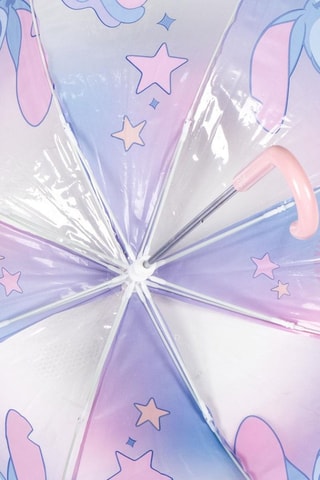 Ombrello a cupola Stitch Lilo & Stitch Disney - Blu e rosa - Rosa e blu