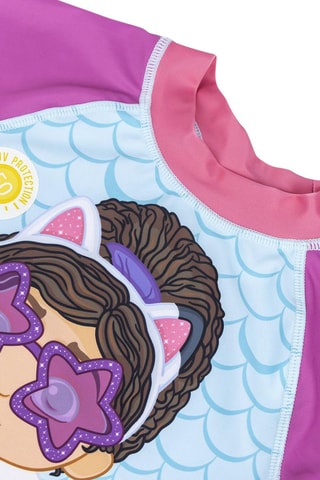 T-shirt La casa delle bambole di Gabby - Viola e blu - Blu e viola