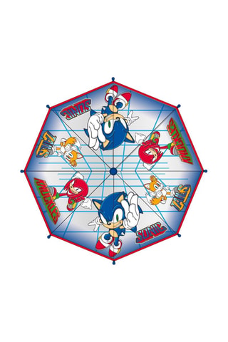 Ombrello automatico Sonic - Blu e trasparente - Blu