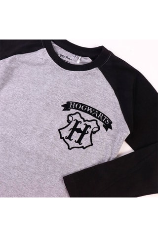 T-shirt Harry Potter - Nero e grigio