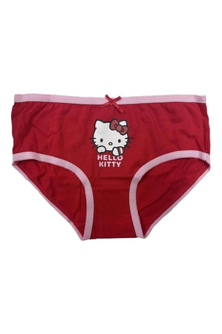 3 slip Hello Kitty Sanrio - Rosso e rosa