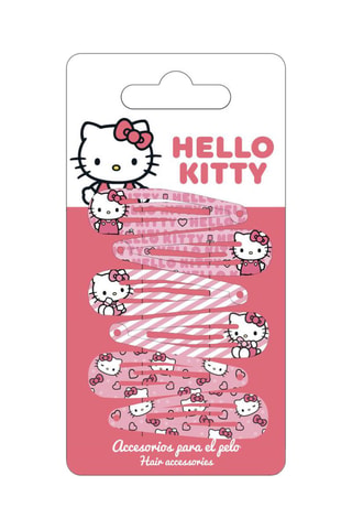 6 pinze per capelli Hello Kitty Sanrio