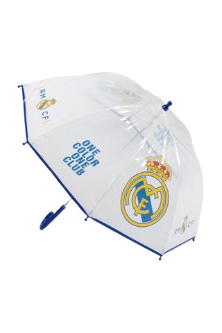 Ombrello automatico Real Madrid - Bianco - Bianco e giallo