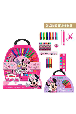 Kit per colorare Minni e Paperina Minni Disney 50 pezzi - Rosa