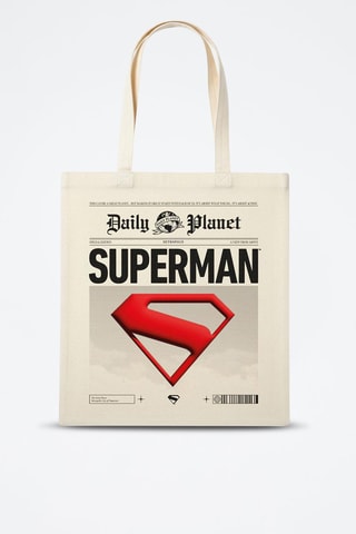 Tote bag Superman Justice League DC Comics - Beige
