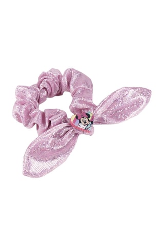 2 fermagli e scrunchie Minni Disney - Rosa