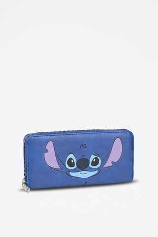 Portafoglio Stitch Disney - Bianco, blu e viola