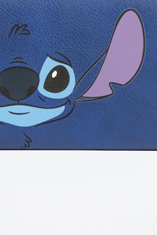 Portafoglio Stitch Disney - Bianco, blu e viola