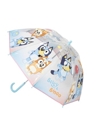 Ombrello Bluey e Bingo Bluey - Blu - Blu, bianco e beige