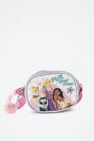 Borsa a Tracolla Principesse Disney - Blu, viola e rosa