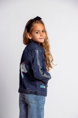 Giacca in jeans Minni Disney - Blu