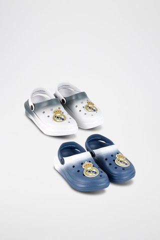 Sabot dip and dye Real Madrid FC - Navy e bianco - Bianco