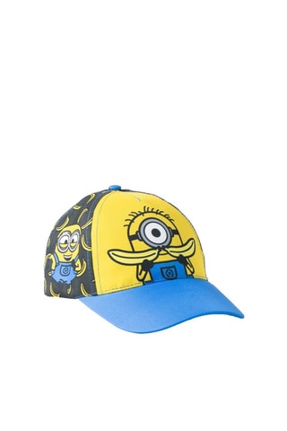 Cappellino Minions - Blu e giallo