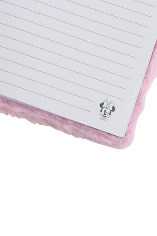 Taccuino a righe Minnie Disney - Bianco - 15 x 21 cm