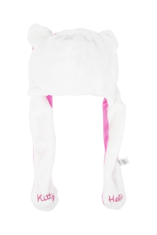 Berretto Hello Kitty - Bianco - Rosa, bianco e giallo