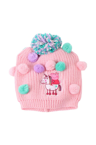 Set 3 pezzi Peppa Pig - Rosa - Bianco, viola e rosa