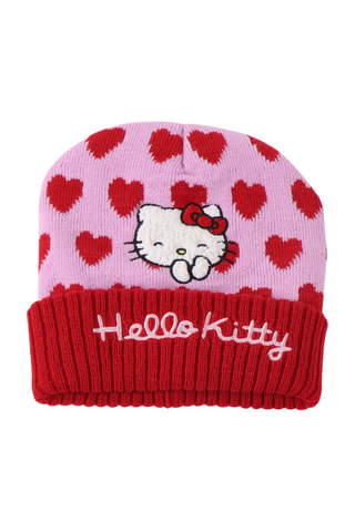 Set 3 pezzi Hello Kitty  - Rosa e rosso - Rosso, bianco e rosa