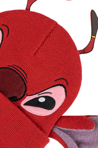 Berretto Leroy Lilo e Stitch Disney - Rosso - Viola e rosso