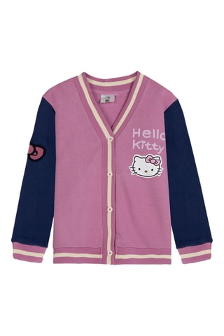 Giacca Hello Kitty Sanrio - Bianco, nero e rosa