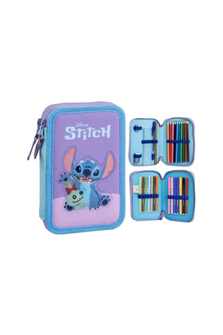 Astuccio completo Stitch Lilo e Stitch Disney - 27 pezzi - Multicolore