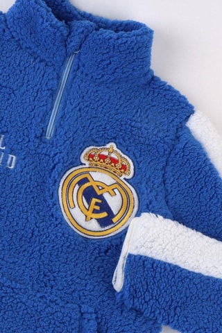 Felpa in pile Real Madrid - Indaco - Blu