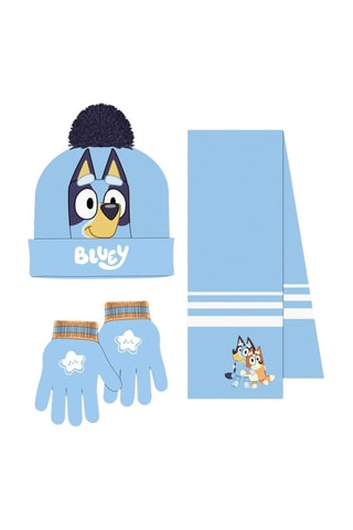 Set 3 pezzi Bluey e Bingo Bluey - Blu - Blu e arancione