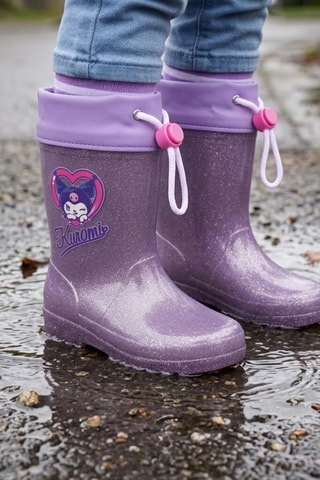 Stivali da pioggia Kuromi Hello Kitty Sanrio - Viola
