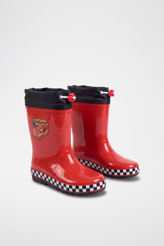 Stivali da pioggia Cars Disney Pixar - Rosso