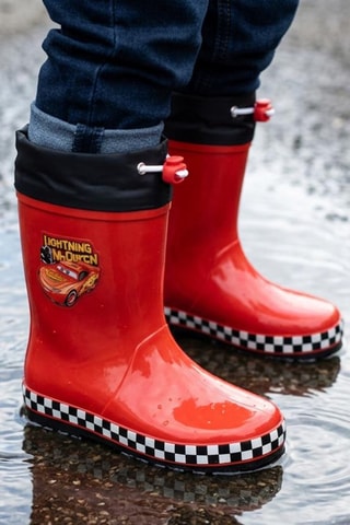 Stivali da pioggia Cars Disney Pixar - Rosso