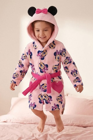Badjas met Capuchon Minnie Mouse Disney - Roze