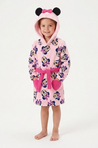 Badjas met Capuchon Minnie Mouse Disney - Roze
